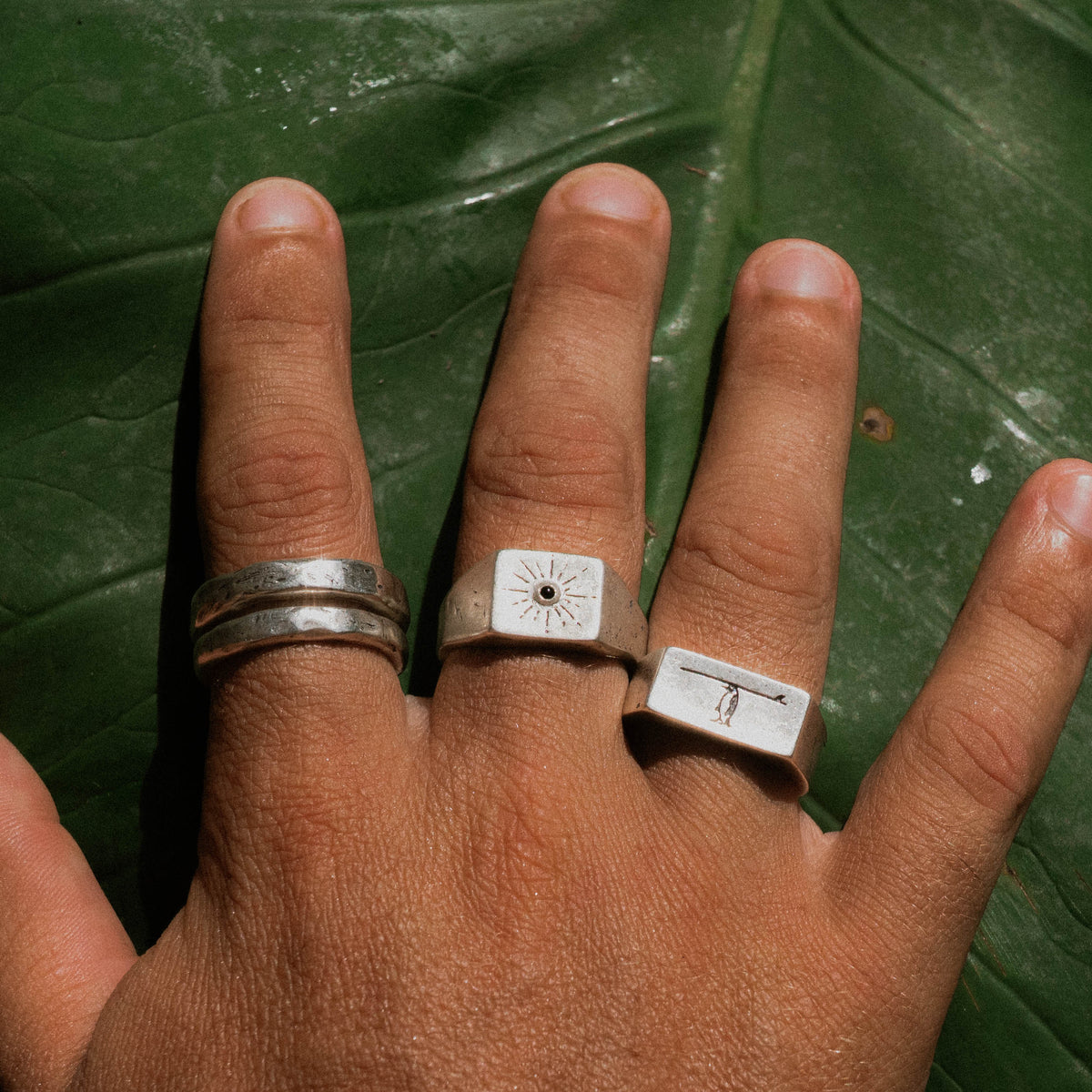 products:back-in-the-day-silver,chaos-theory-ring-silver,two-amigos